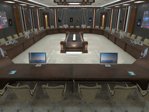 Sala riunioni 1 Modello 3D