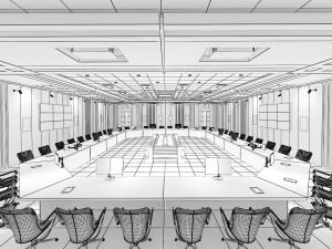 Meeting Room 1 3D 模型