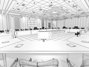 Meeting Room 1 3D 模型