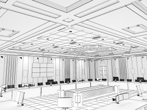 Meeting Room 1 3D 模型