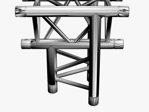 triangular trusses collection - 55 pcs modular 3D 모델
