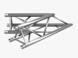 triangular trusses collection - 55 pcs modular 3D Model