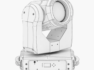 stage lighting collection 14 pieces 3D Model