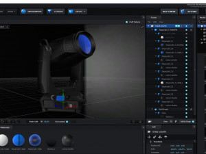 stage lighting collection 14 pieces 3D Модель