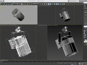 stage lighting collection 14 pieces 3D Модель