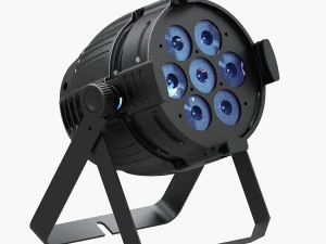 stage lighting collection 14 pieces 3D Model
