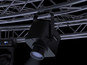 tv studio stage truss and lights Modello 3D