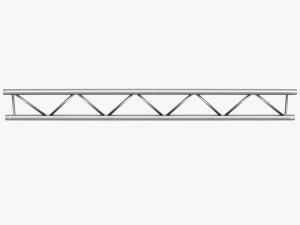 beam trusses collection - 24 pcs modular 3D Model