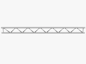 beam trusses collection - 24 pcs modular 3D Model