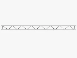 beam trusses collection - 24 pcs modular 3D Model