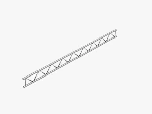 beam trusses collection - 24 pcs modular 3D Model