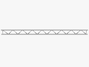 beam trusses collection - 24 pcs modular Modèle 3D