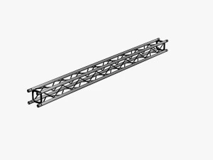 mini square truss collection - 7 pcs modular 3D Model