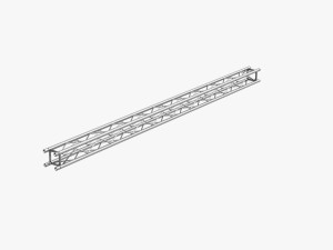 mini square truss collection - 7 pcs modular 3D Model