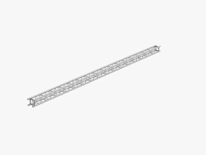 mini square truss collection - 7 pcs modular 3D Model