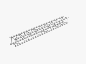 light duty square truss collection - 9 pcs modular 3D Model