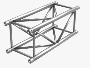 big square truss collection - 10 pcs modular 3D Model
