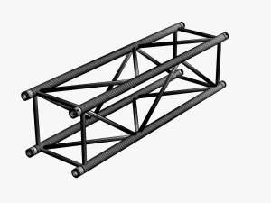 big square truss collection - 10 pcs modular 3D Model