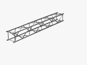 big square truss collection - 10 pcs modular 3D Model