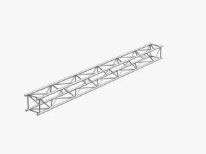 big square truss collection - 10 pcs modular 3D Model