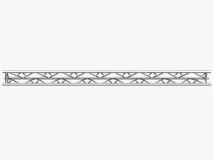 triangular truss standard collection - 41 pcs modular 3D Model