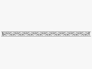 triangular truss standard collection - 41 pcs modular 3D Model