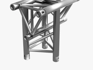 cole&ccedil;&atilde;o padr&atilde;o de treli&ccedil;a triangular - 41 pe&ccedil;as modulares Modelo 3D