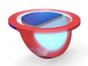 TV 스튜디오 뉴스 데스크 10 3D 모델