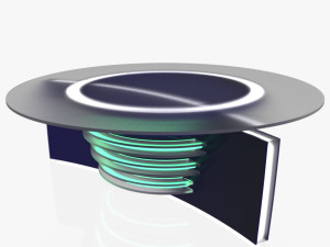 tv studio news desk 6 3D 模型