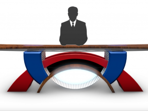 tv studio news desk collection 12 pieces 3D Model