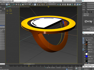 tv studio news desk collection 12 pieces 3D Model