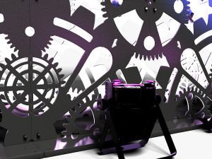 Stage Decor 1 - Modular Wall Column 3D Model