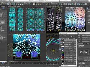 Stage Decor 1 - Modular Wall Column 3D Model
