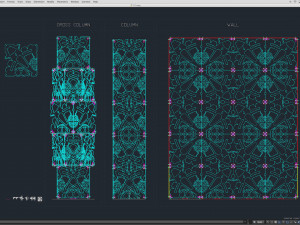 Stage Decor 1 - Modular Wall Column 3D Model