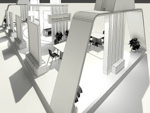 exhibition stands collection 4 3D Model