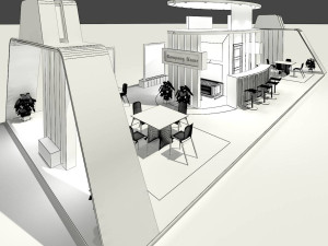 exhibition stand 32 Modello 3D