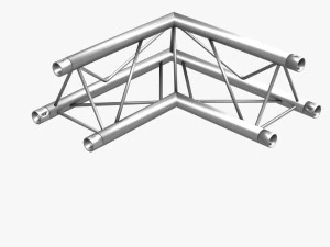 mini triangular truss collection - 14 pcs modular 3D Model
