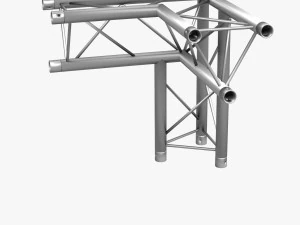 mini triangular truss collection - 14 pcs modular 3D Model