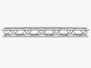 square truss straight segment 26 3D Model