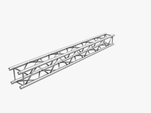 square truss straight segment 26 3D Model