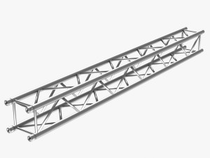 square truss straight segment 26 3D Model