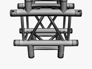 square truss cross and t- junction 31 3D Модель