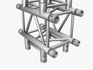 square truss cross and t- junction 31 3D Модель