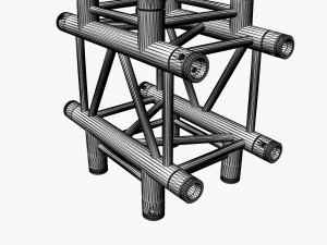 square truss cross and t- junction 31 3D Model