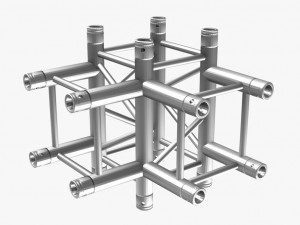 square truss corner junction 44 3Dモデル