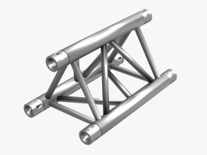 triangular truss straight segment 71 3D Model