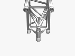 triangular truss corner junction 107 3D Model