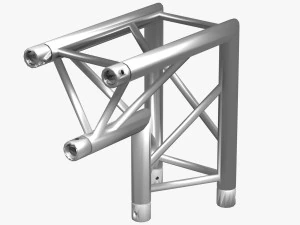 triangular truss corner junction 107 3D Model