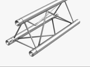 Mini triangular truss straight segment 111 3D Model