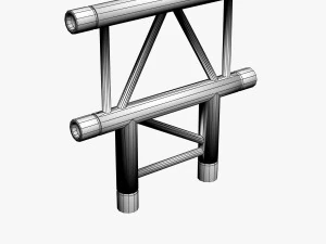 beam truss cross and t junction 134 3D Model